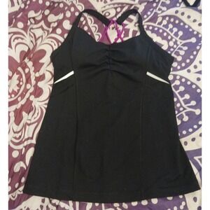 Under Armour Women's Black All Season Gear Strappy Racerback Active Tank, Medium